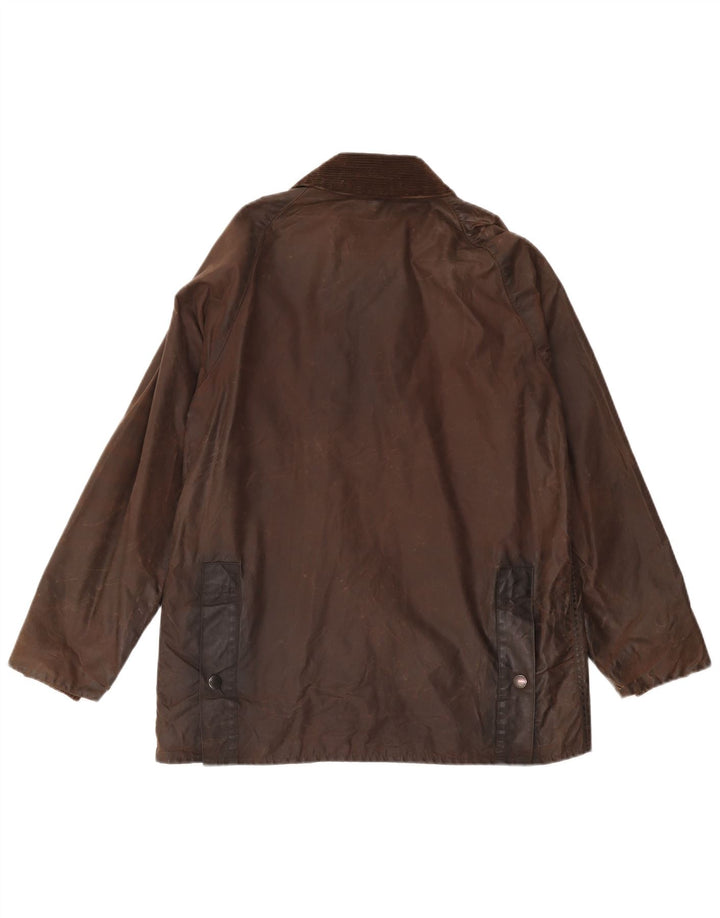 BARBOUR Giacca da uomo in cotone cerato Bedale UK 38 Marrone medio