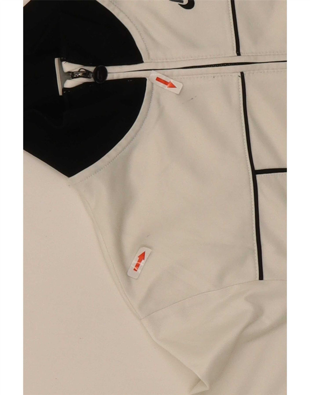 Giacca da tuta da ragazzo Nike, 10-11 anni, colore bianco medio, color block sportivo