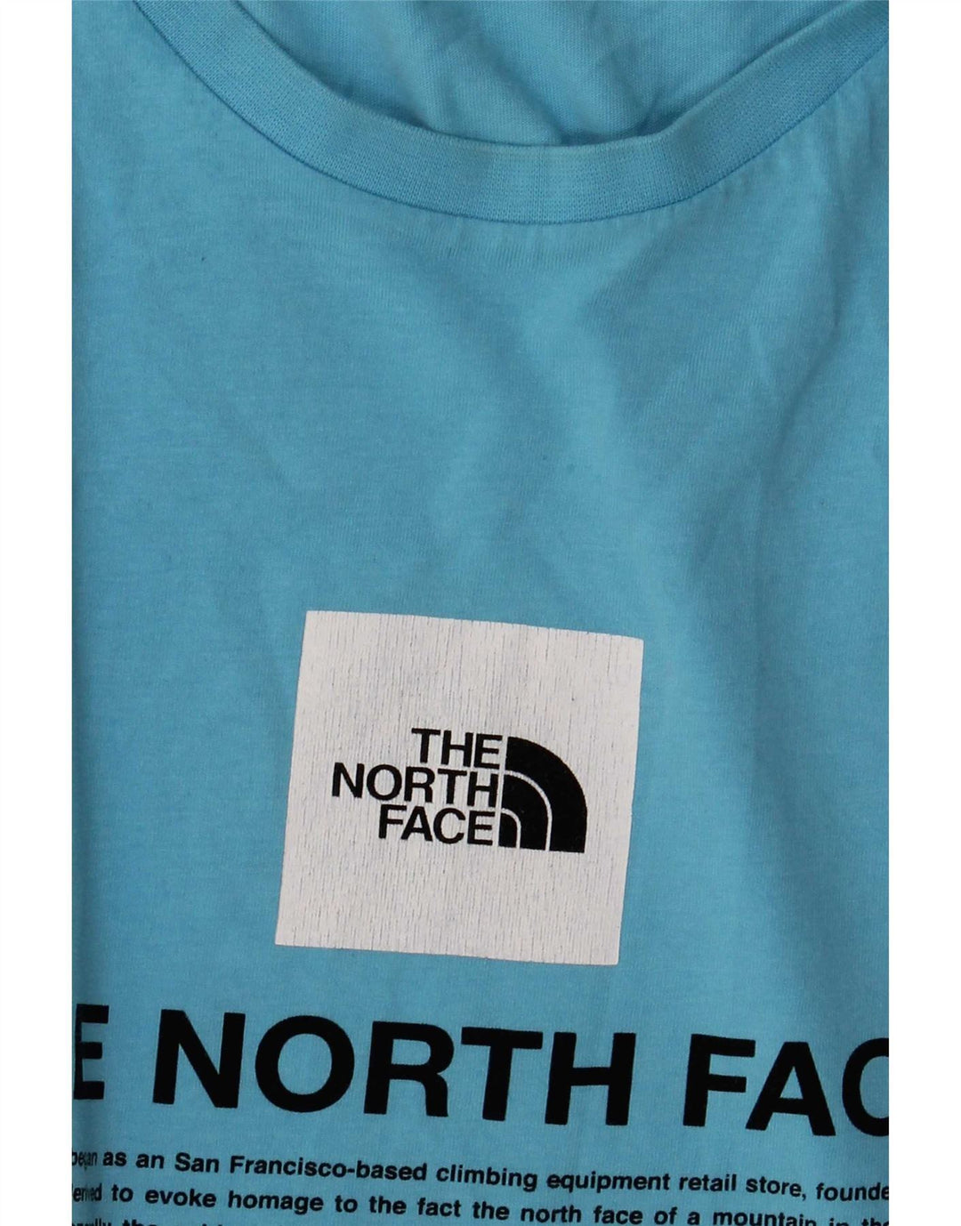 T-shirt grafica da uomo The North Face Top blu medio