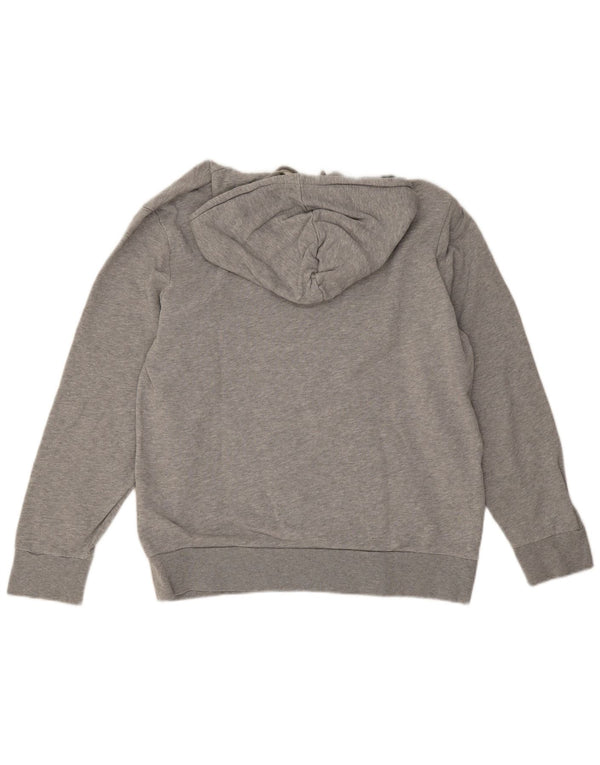 Maglione con cappuccio grafico da uomo Levi's Large in cotone grigio