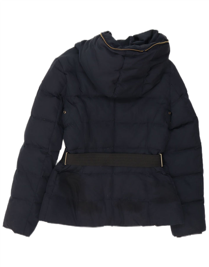 Giacca imbottita con cappuccio da donna Esprit UK 8 Small Poliestere blu navy