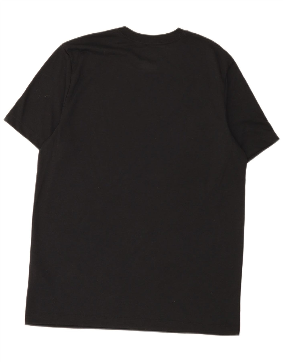T-shirt grafica Nike Dri Fit da uomo, parte superiore in poliestere nero medio