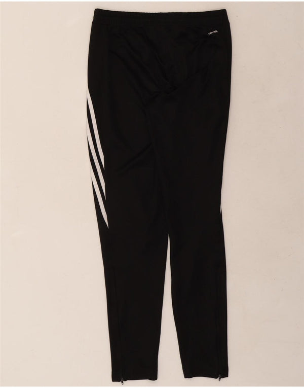 Pantaloni da tuta Adidas Climalite da uomo piccoli in poliestere nero