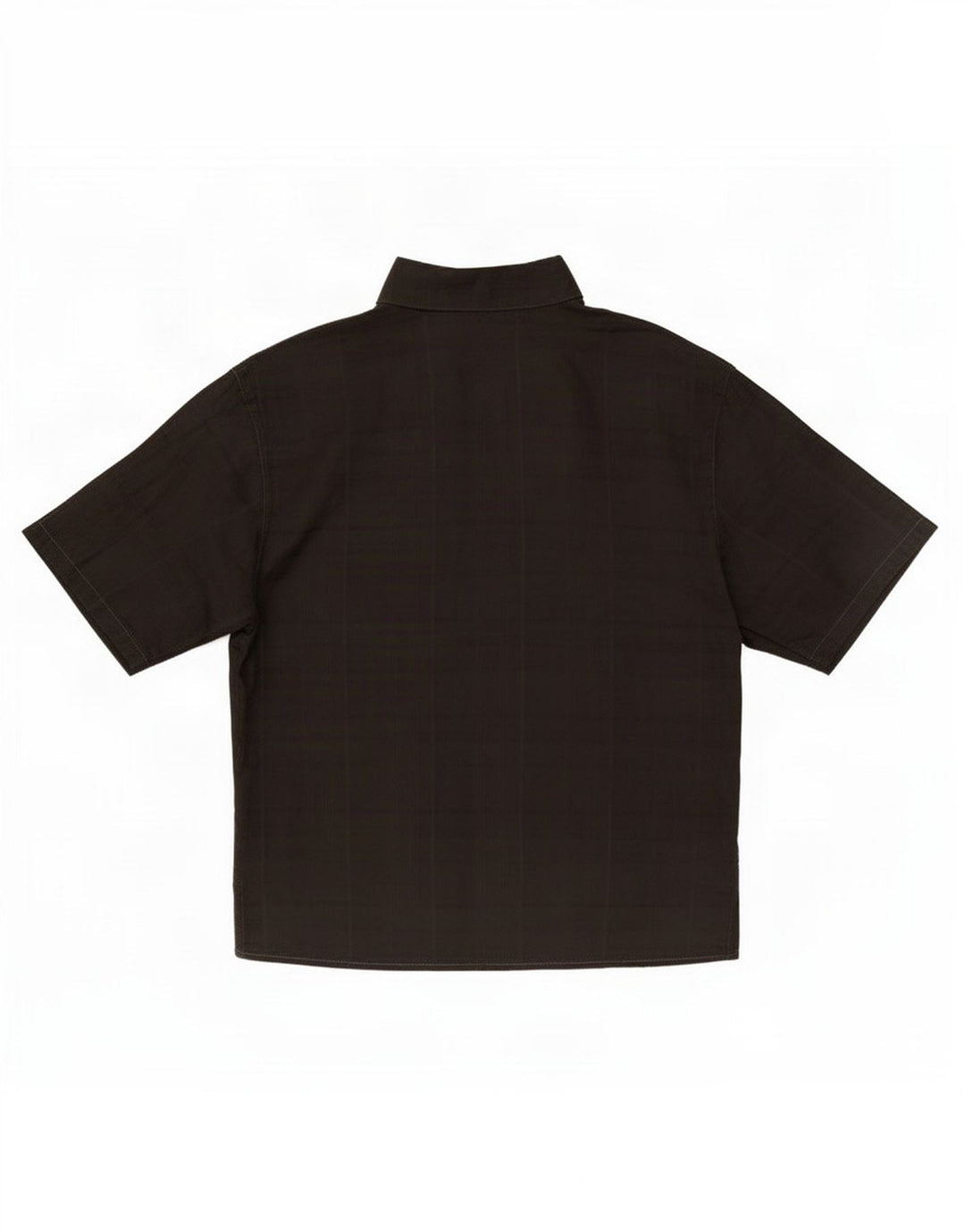 Camicia Benetton Donna Manica Corta IT 42 Medium Nera