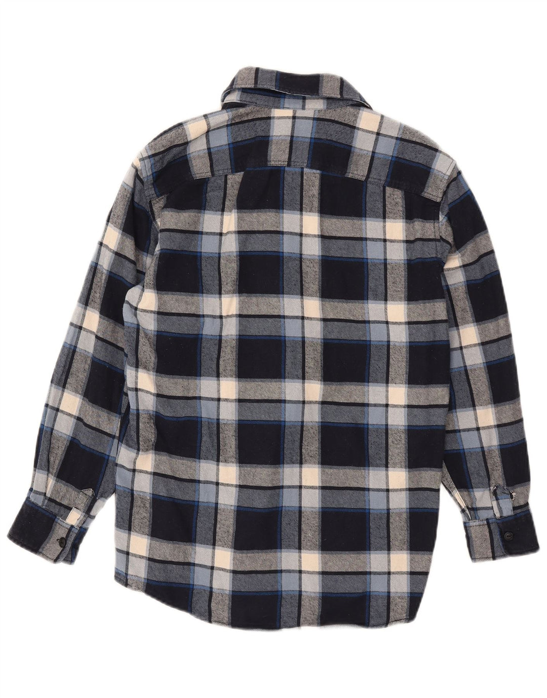Camicia Gap da uomo in flanella XS in cotone scozzese blu