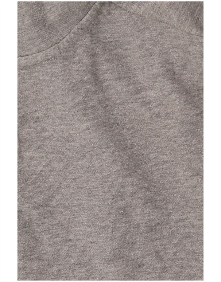 Maglione con cappuccio e zip Zara da uomo piccolo grigio