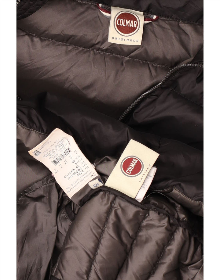 Cappotto imbottito con cappuccio Colmar Donna IT 40 Small Nero Poliammide