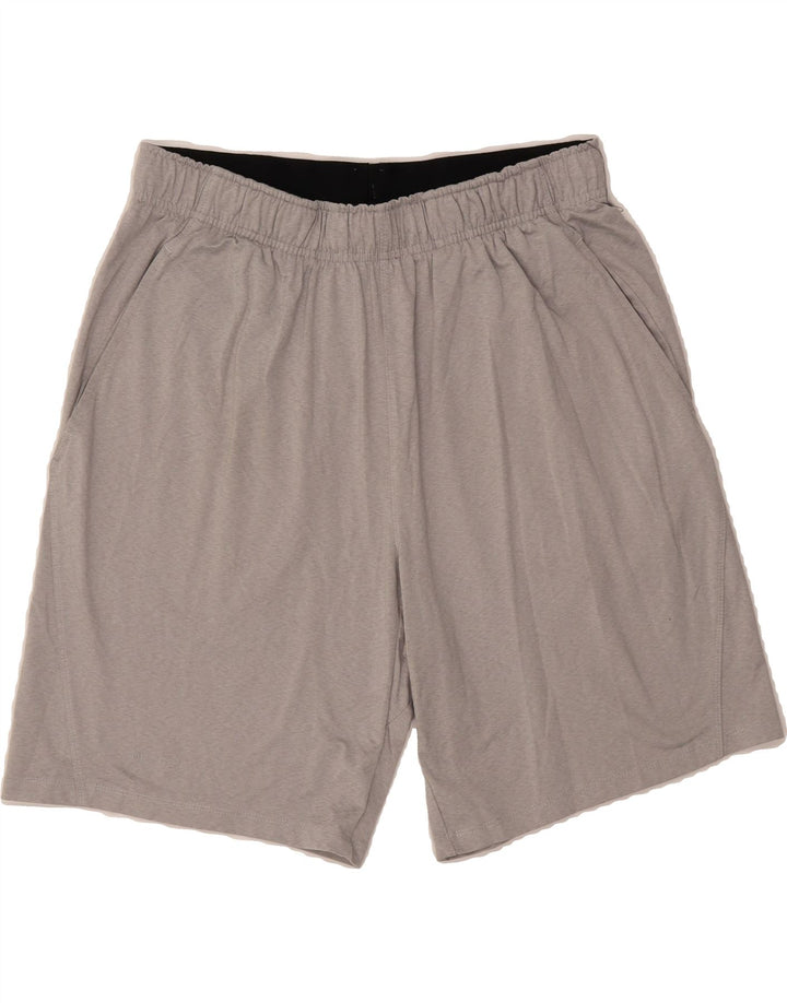 RUSSELL ATHLETIC Mens Sport Shorts Large  Grey Polyester Vintage Russell Athletic and Second-Hand Russell Athletic from Messina Hembry 
