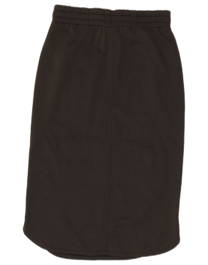 Gonna longuette da donna BENETTON piccola W27 poliestere kaki