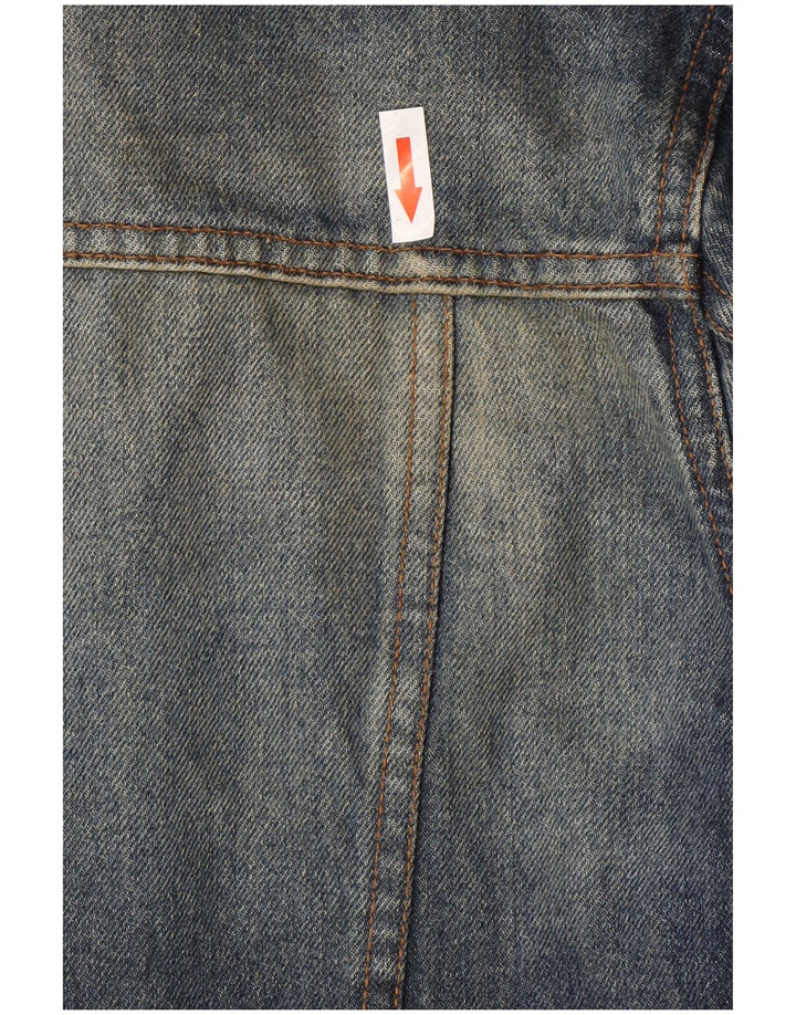 Giacca di jeans da uomo KEEGAN UK 42 XL Cotone blu