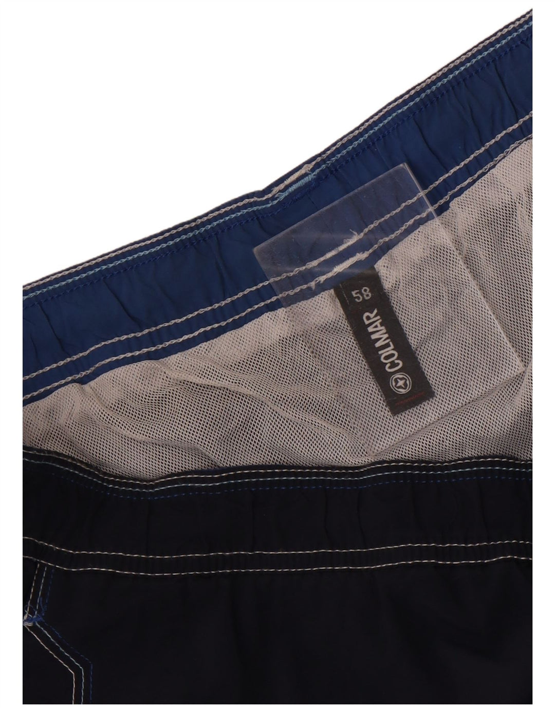 Pantaloncini da bagno grafici da uomo Colmar IT 58 2XL Blu navy in poliammide