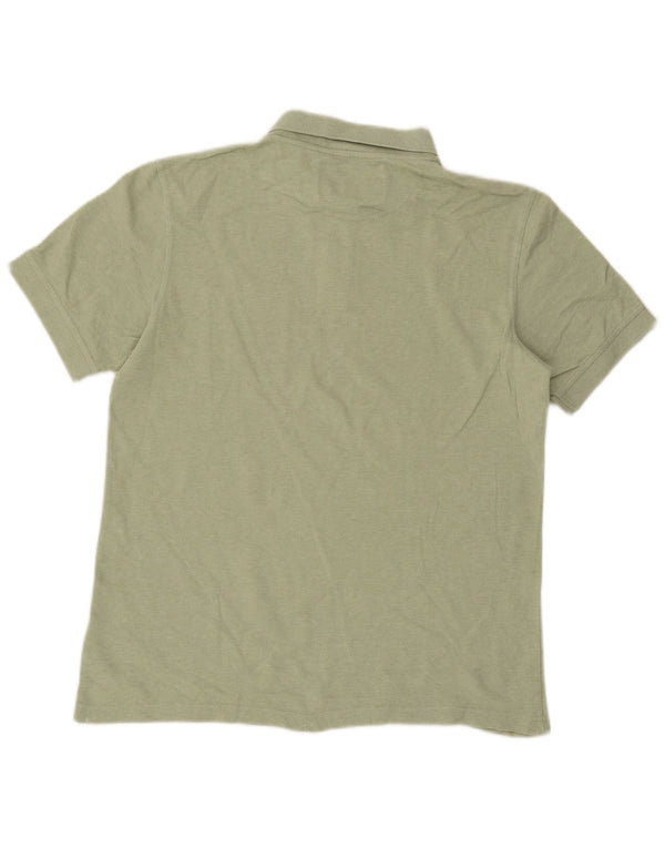 Polo da uomo Barbour XL in cotone verde