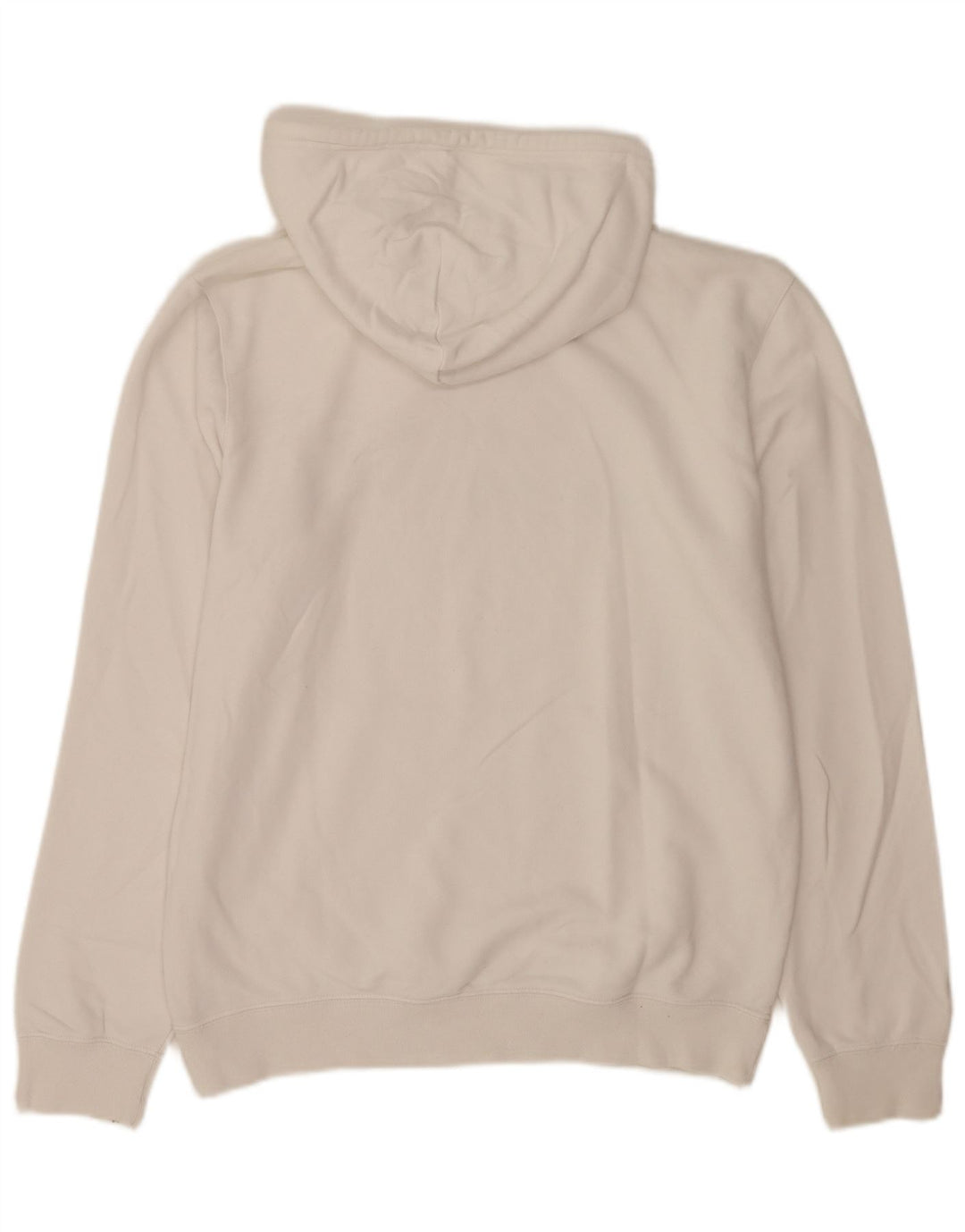 Felpa con cappuccio grafica da uomo Champion Large bianca