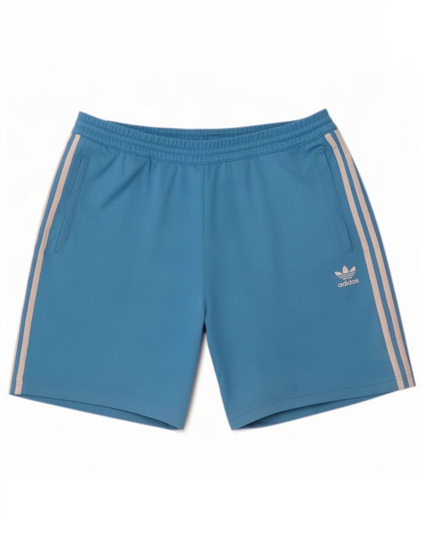 Pantaloncini sportivi da uomo Adidas XL blu poliestere