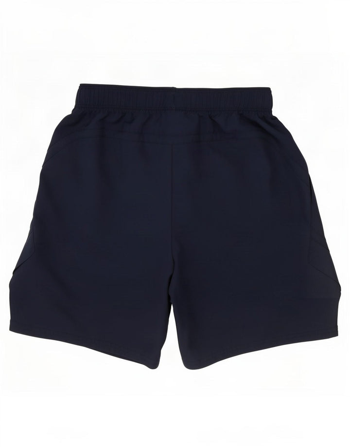 Pantaloncini sportivi Nike da uomo Dri Fit piccoli in poliestere blu navy