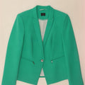 Giacca blazer a 1 bottone Marks & Spencer da donna UK 14 verde medio