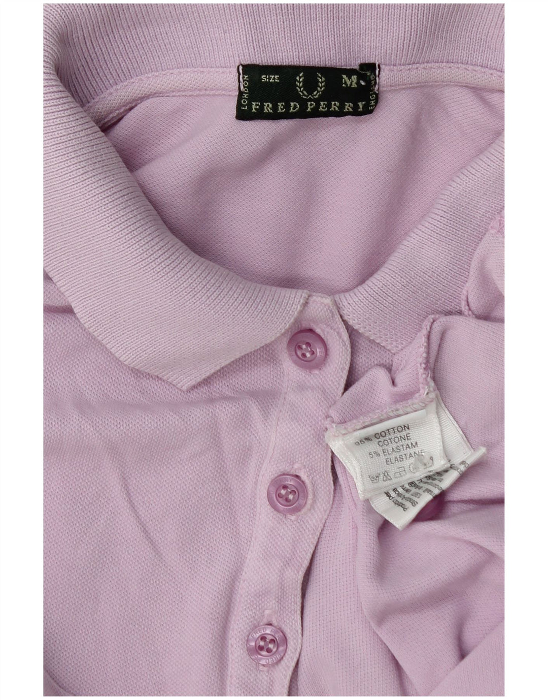 Polo da donna Fred Perry UK 12 cotone viola medio