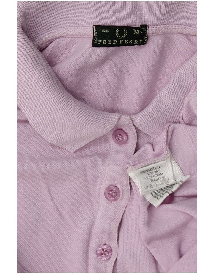 Polo da donna Fred Perry UK 12 cotone viola medio