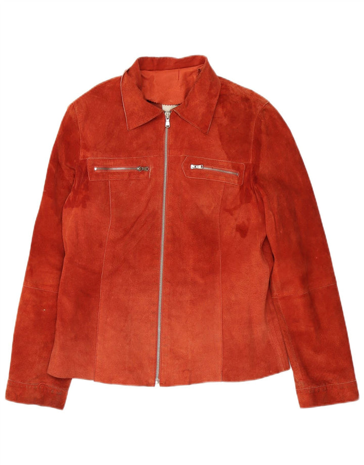 Giacca in Pelle Donna CONBIPEL IT 44 Pelle Arancio Medio
