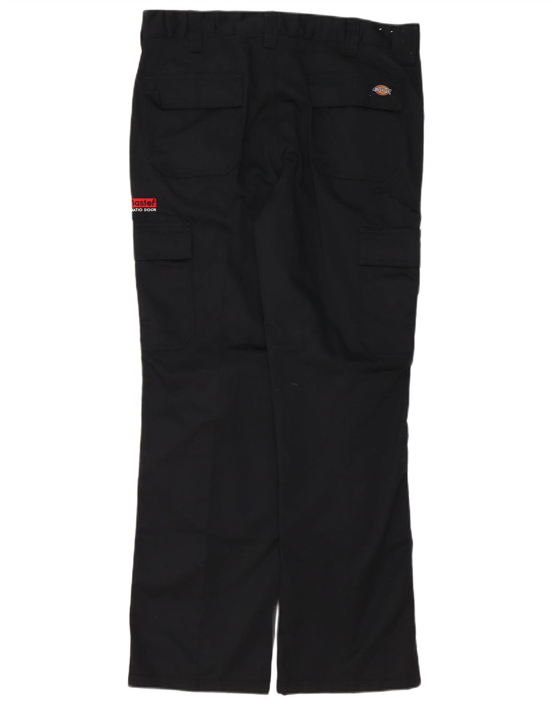 Pantaloni cargo dritti da uomo Dickies W34 L31 poliestere nero