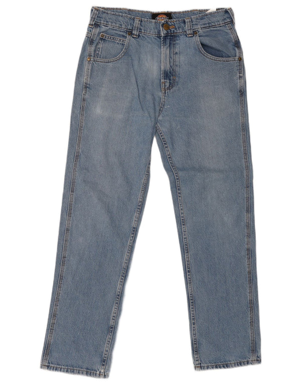 DICKIES Jeans dritti da donna W28 L30 cotone blu