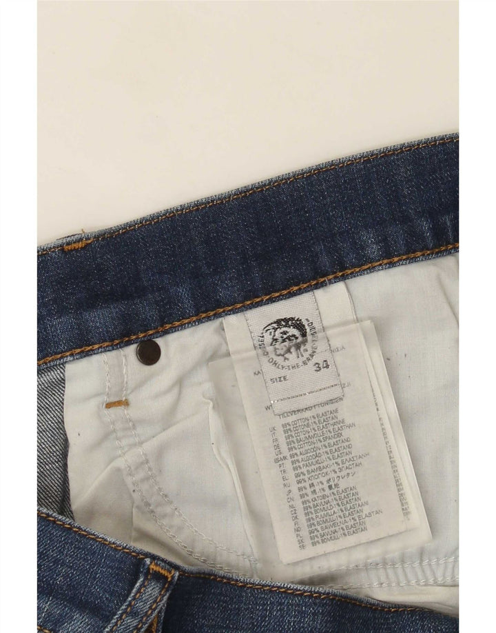 Jeans slim da uomo Diesel W34 L31 cotone blu