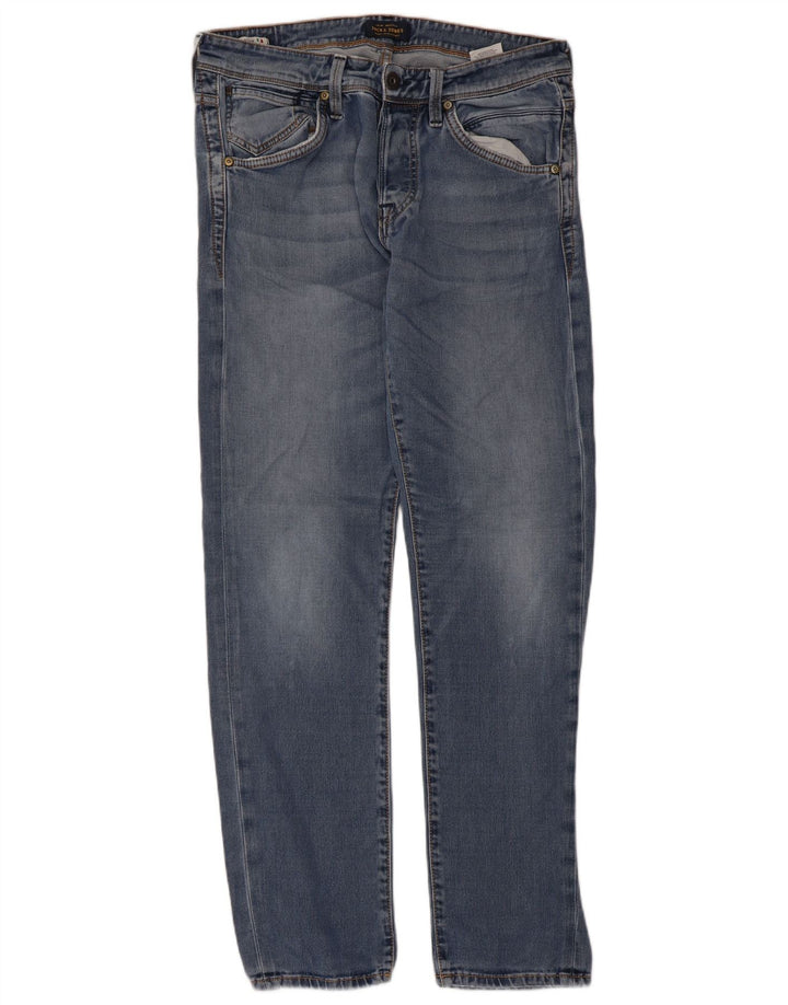 Jeans dritti da uomo Jack & Jones W33 L32 cotone blu