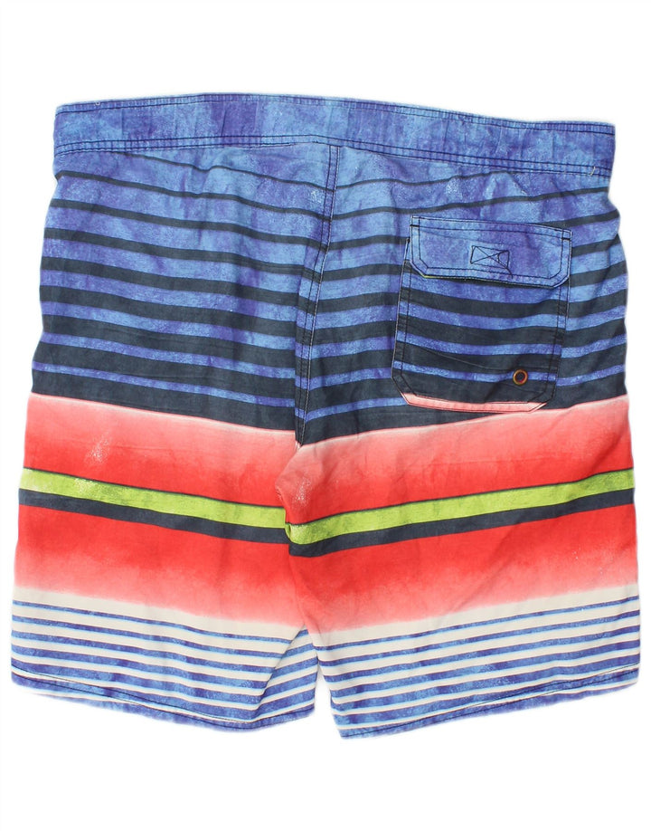 MAUI AND SONS Pantaloncini da bagno da uomo a righe medie multicolori