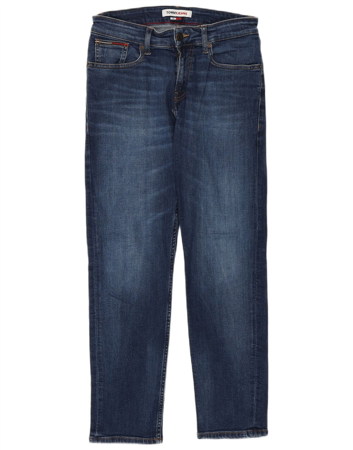 Jeans slim da donna Tommy Hilfiger W28 L26 cotone blu