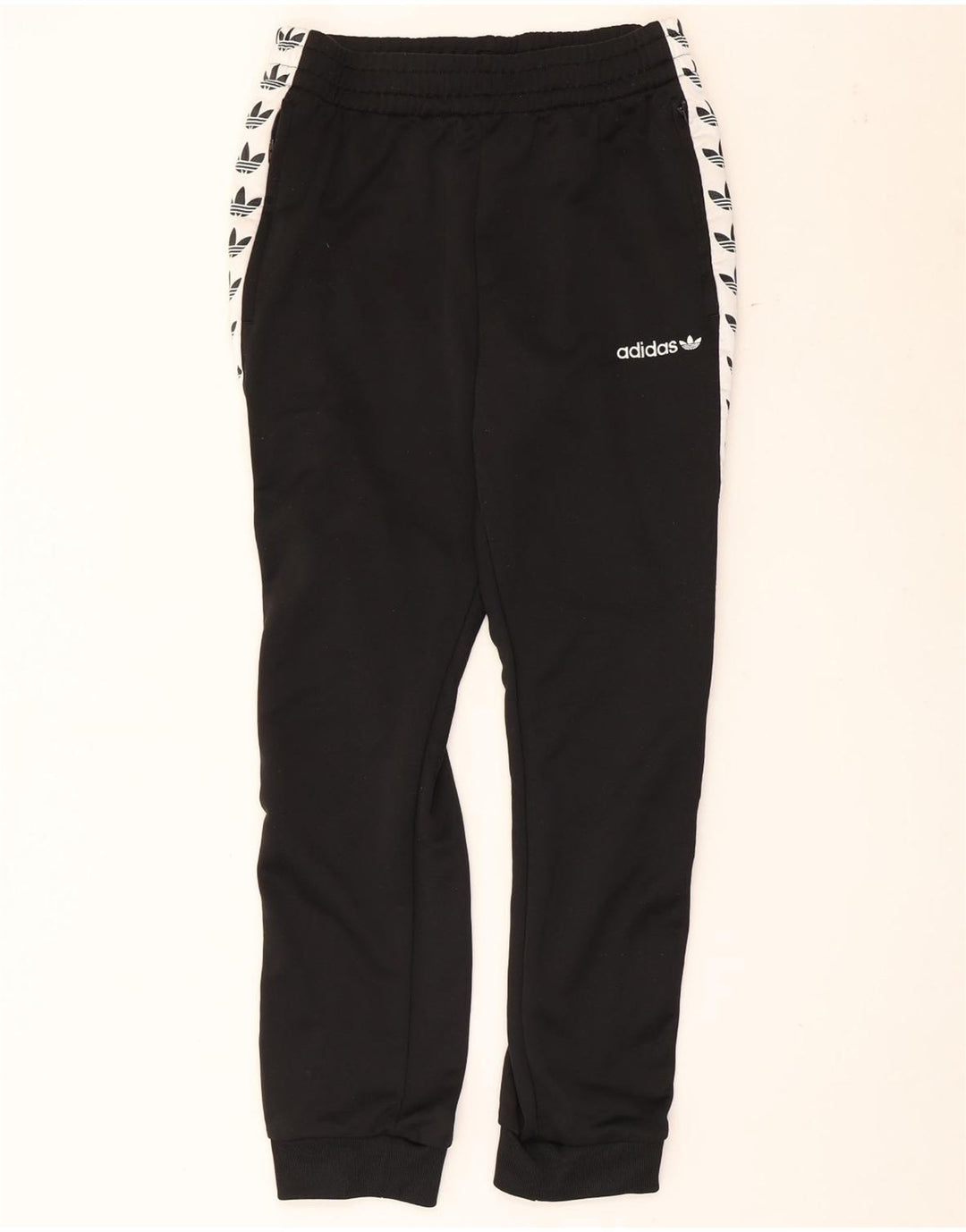 Pantaloni da tuta grafica da uomo Adidas Joggers Medium Black Colourblock