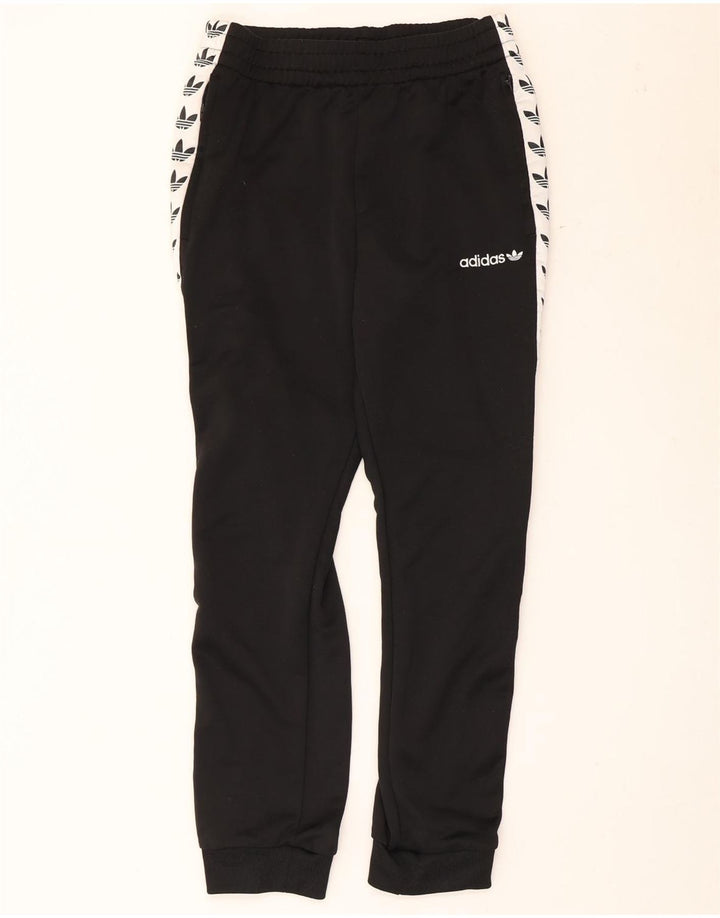 Pantaloni da tuta grafica da uomo Adidas Joggers Medium Black Colourblock