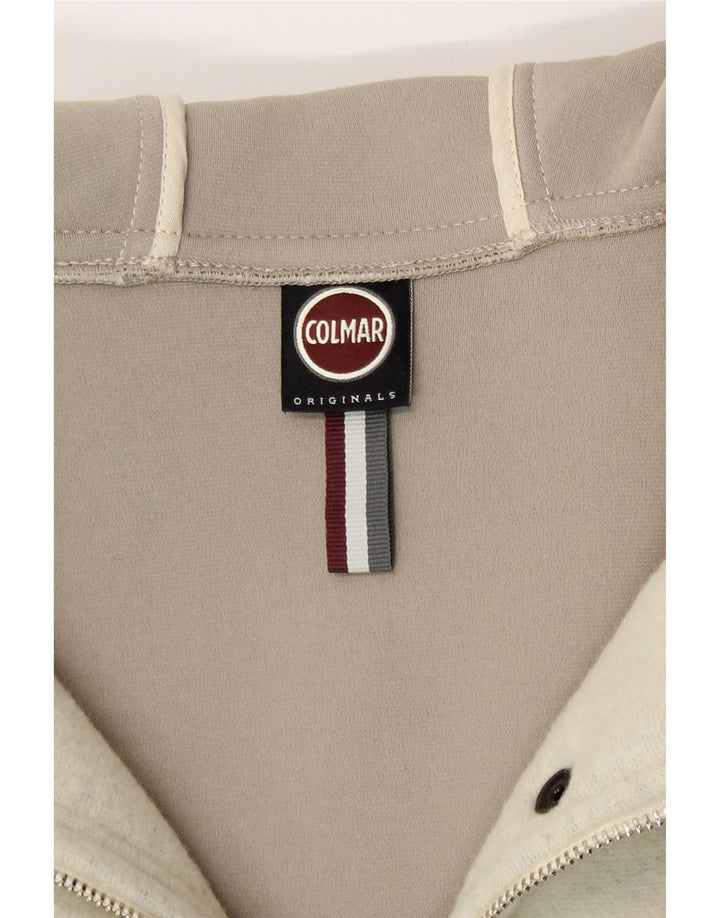 Giacca a vento con cappuccio da donna Colmar UK 14 medio bianco sporco