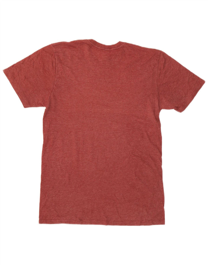 T-shirt grafica da uomo VOLCOM Top in cotone rosso medio