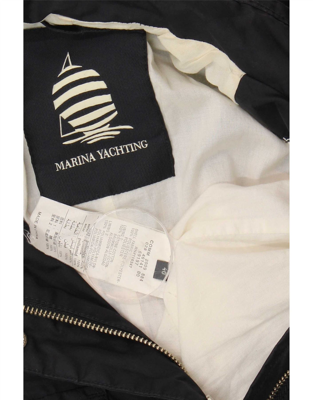 Giacca utility da donna Marina Yachting IT 40 Small Poliestere blu navy