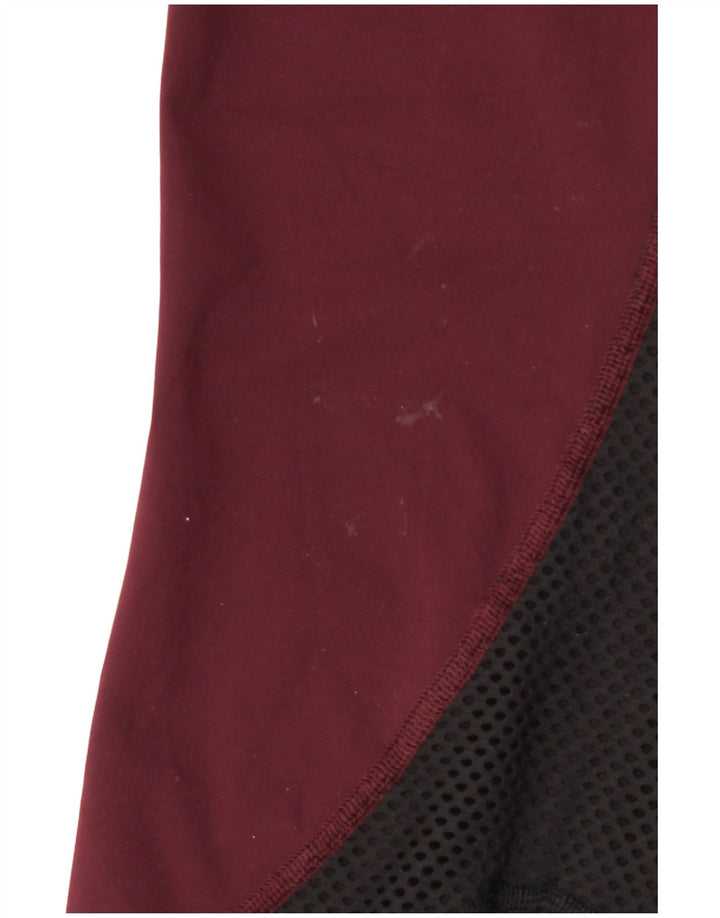 Leggings corti da donna Lululemon US 12 Large Bordeaux Colorblock