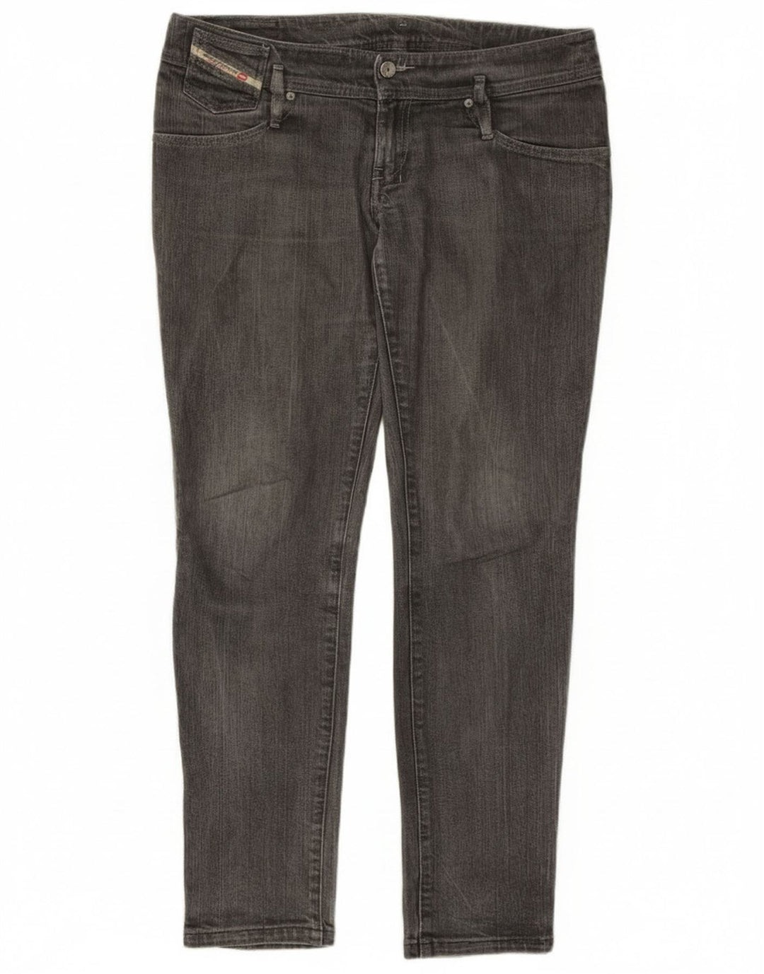 Jeans skinny da donna Diesel W32 L30 cotone grigio