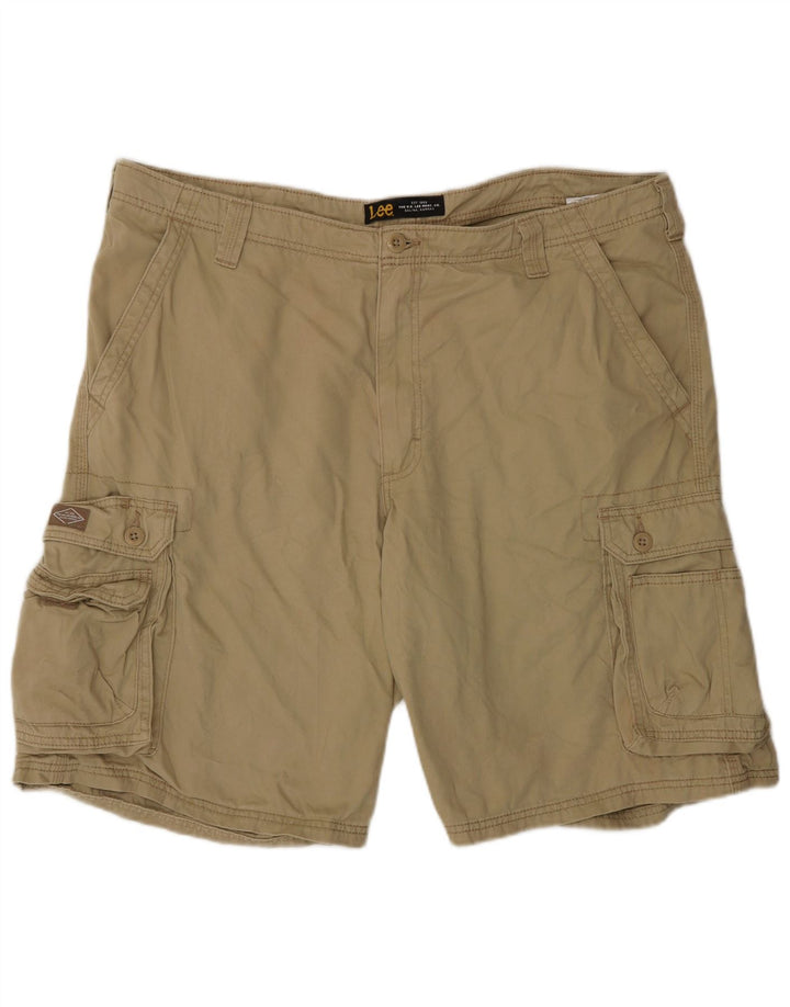 Pantaloncini cargo da uomo Lee W40 XL cotone kaki