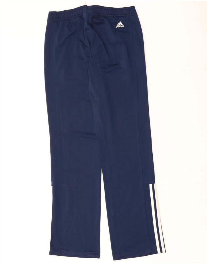 Pantaloni da tuta da uomo ADIDAS piccoli in poliestere blu navy