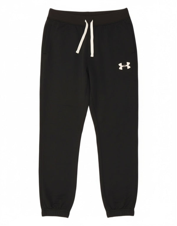 Pantaloni da tuta da ragazzo Under Armour da jogging 11-12 anni grandi neri