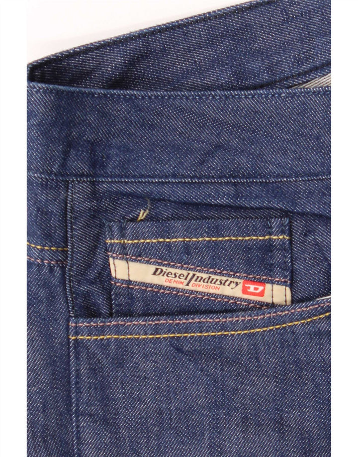 Jeans dritti da uomo Diesel W32 L28 Blu