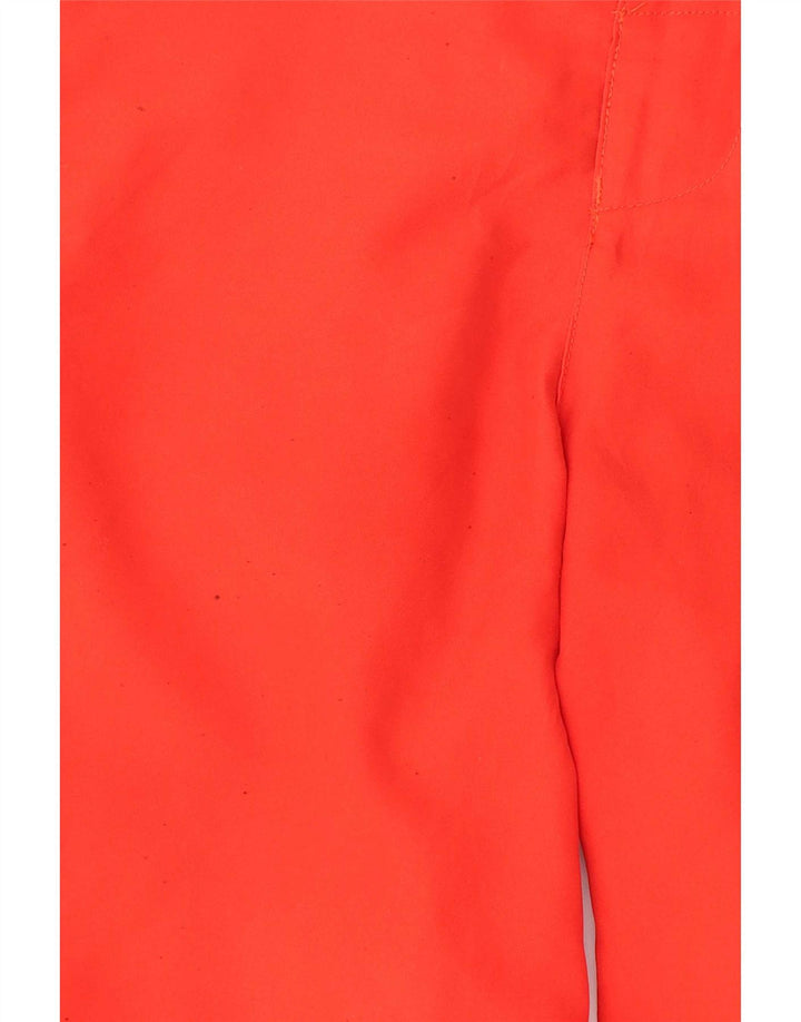 Pantaloncini da bagno grafici da uomo Puma a blocchi di colore rosso medio