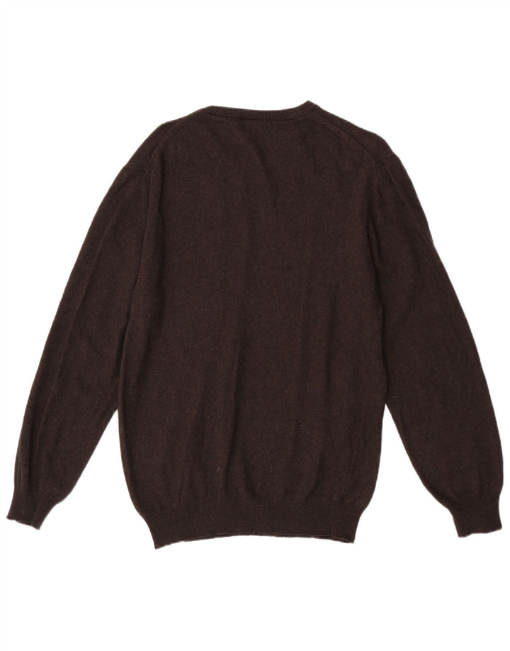 Libero Maglione Uomo Girocollo IT 54 XL Lana Marrone