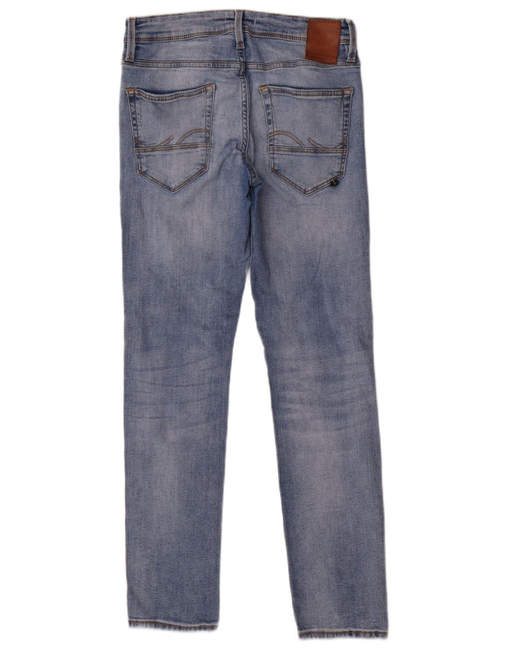 Jeans slim invecchiati da uomo Jack & Jones W29 L30 cotone blu