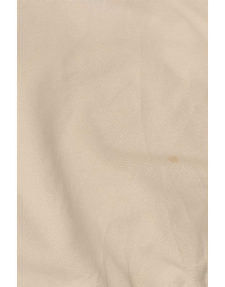 Felpa Adidas da uomo con zip e collo, maglione XL, cotone bianco