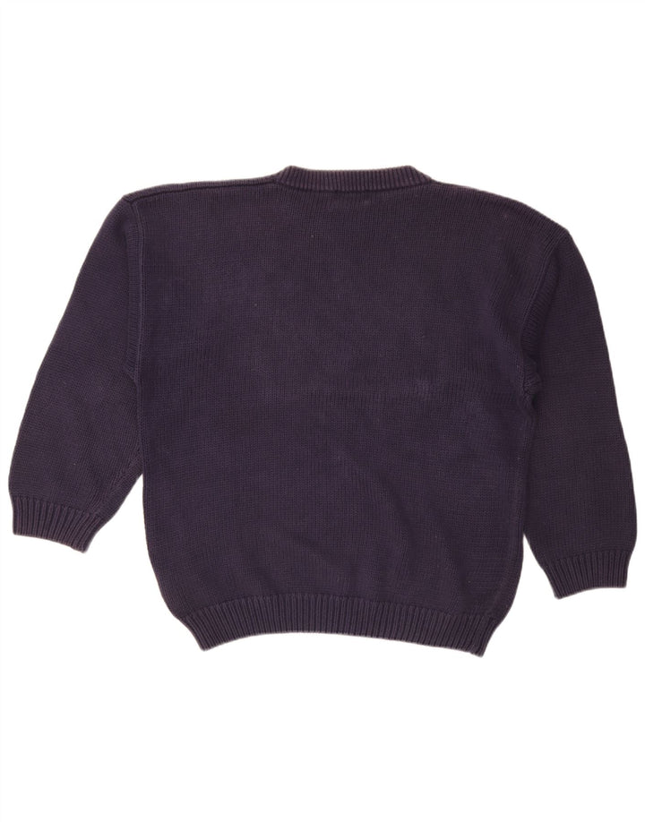 Maglione girocollo da uomo St. Bernard, grande, blu navy, a rombi/diamante