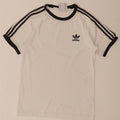 T-shirt da uomo Adidas Top Small in cotone bianco