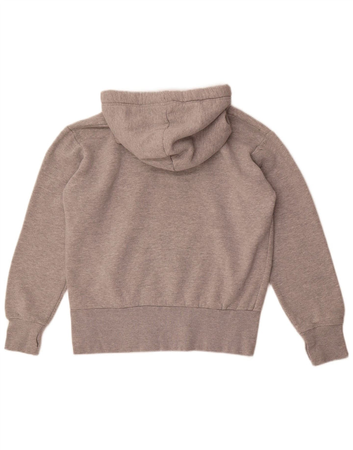 Maglione con cappuccio grafico da donna Bench UK 12 Cotone screziato grigio medio