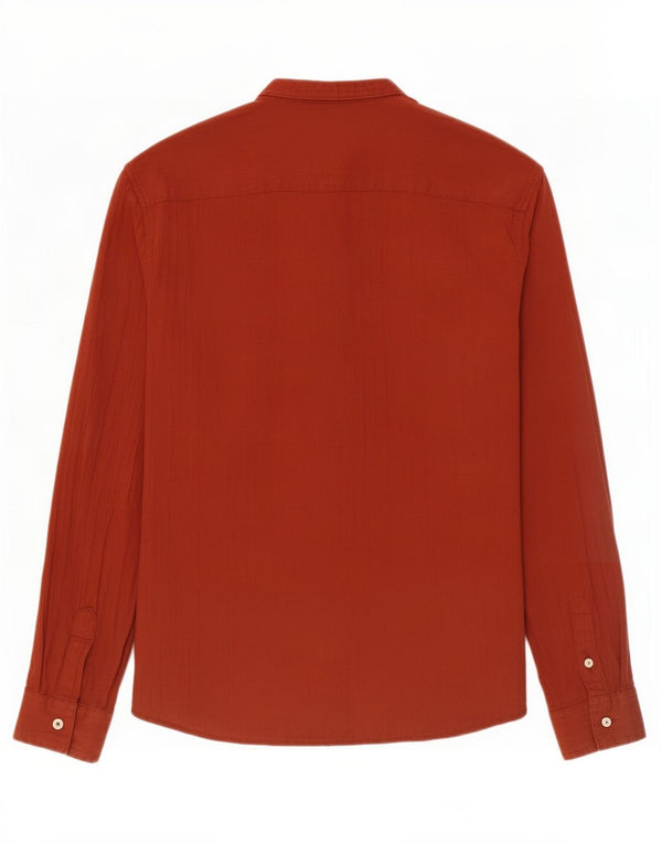 Camicia Zara da uomo dalla vestibilità rilassata piccola marrone