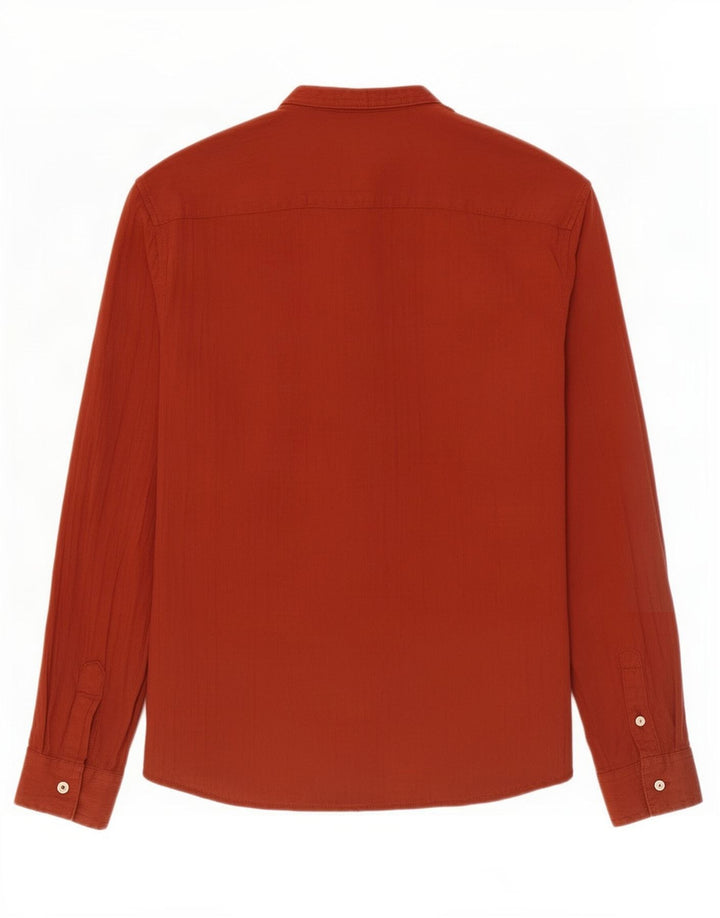 Camicia Zara da uomo dalla vestibilità rilassata piccola marrone