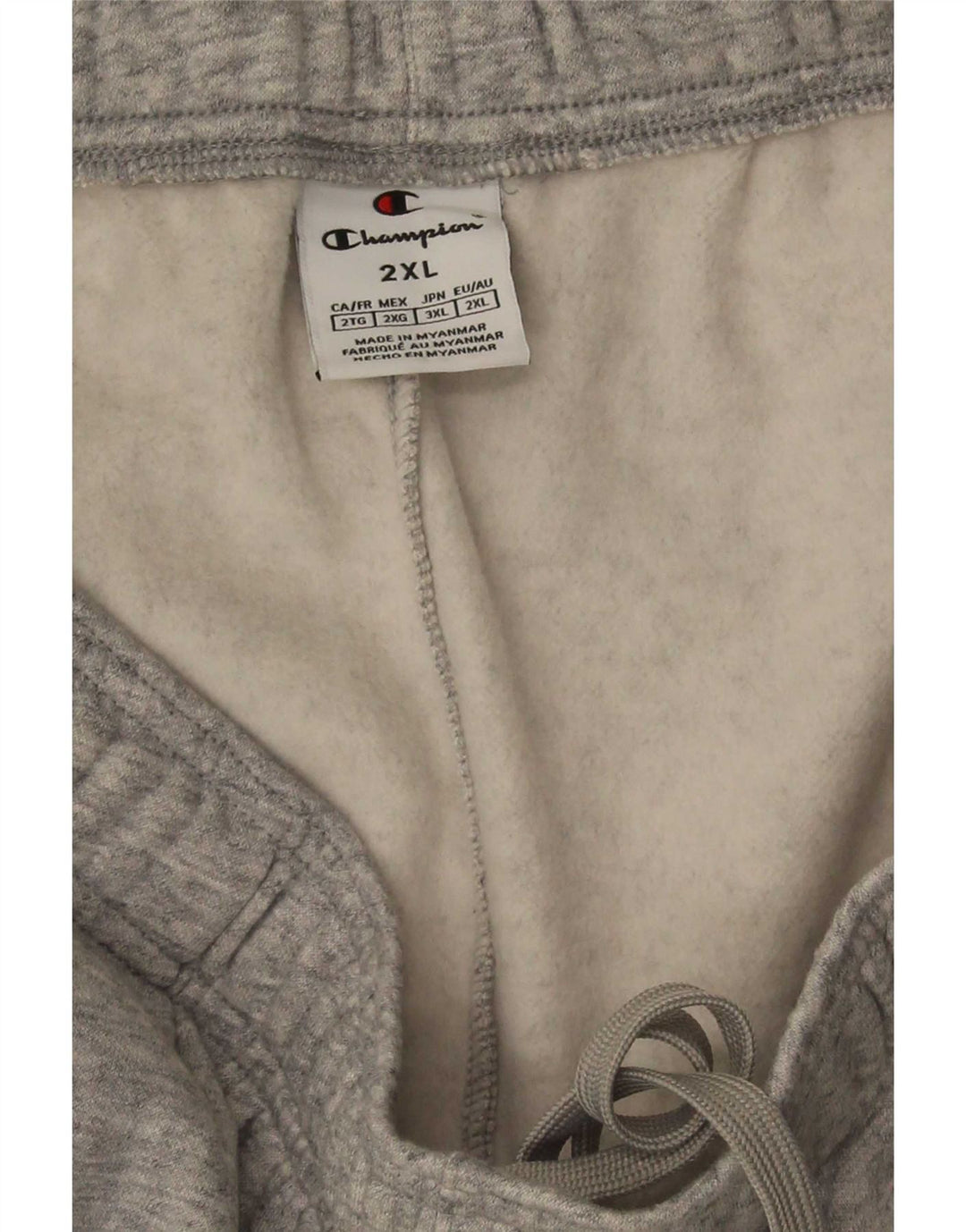 Pantaloni da tuta da uomo Champion 2XL Cotone chiazzato grigio